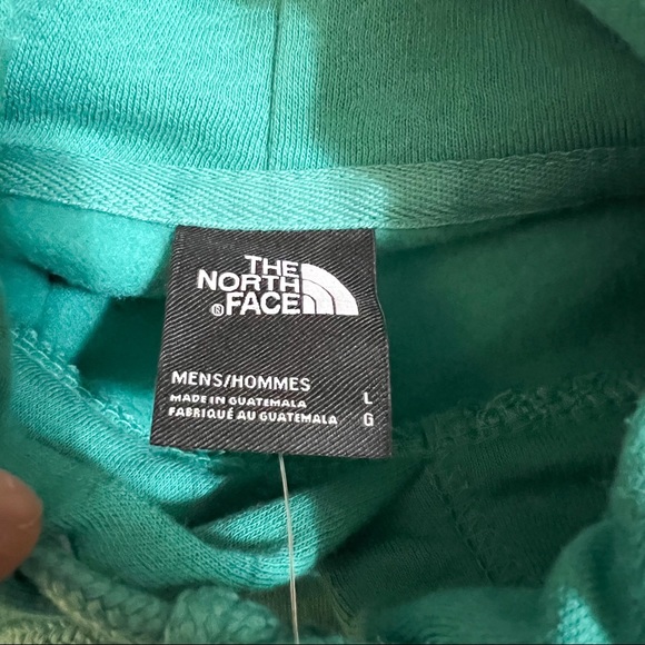 The North Face Green Recycled Box NSE Hoodie Porcelain Green - Picture 11 of 14